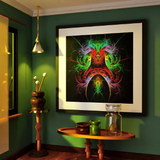 Carnaval Abstrakt Art Poster