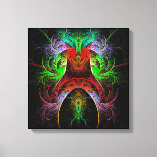 Carnaval Abstrakt Art Quad Canvas Print Leinwanddruck