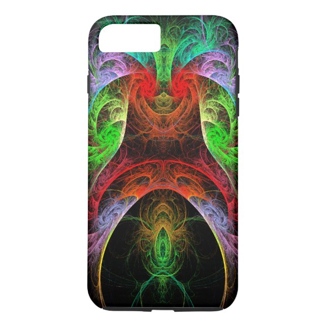Carnaval Abstrakt Art Tough Case-Mate iPhone Hülle (Rückseite)