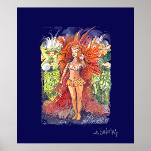 Carnaval Brasil Poster (Vorne)