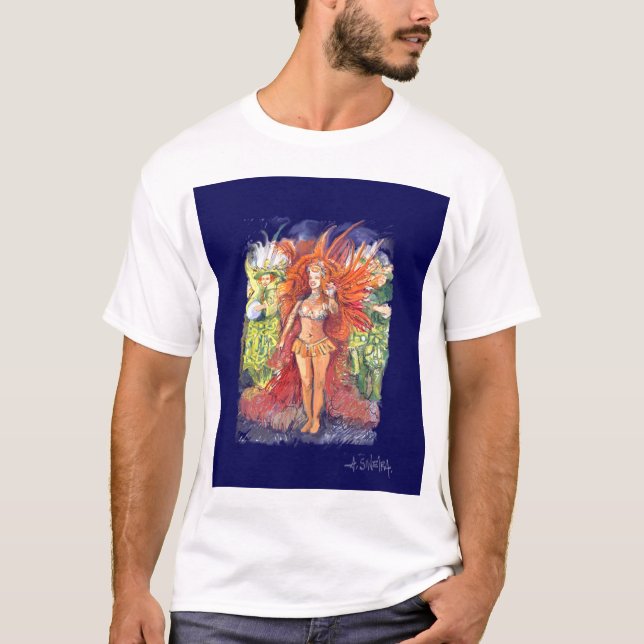 Carnaval Brasil T-Shirt (Vorderseite)