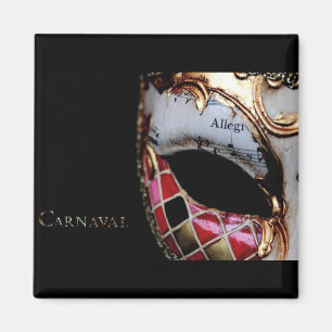 Carnaval - Italien - Maske Magnet