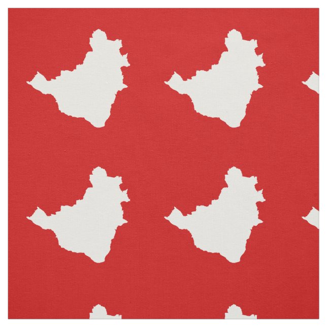 Carnaval Red Festive Brasilien Stoff (Muster)