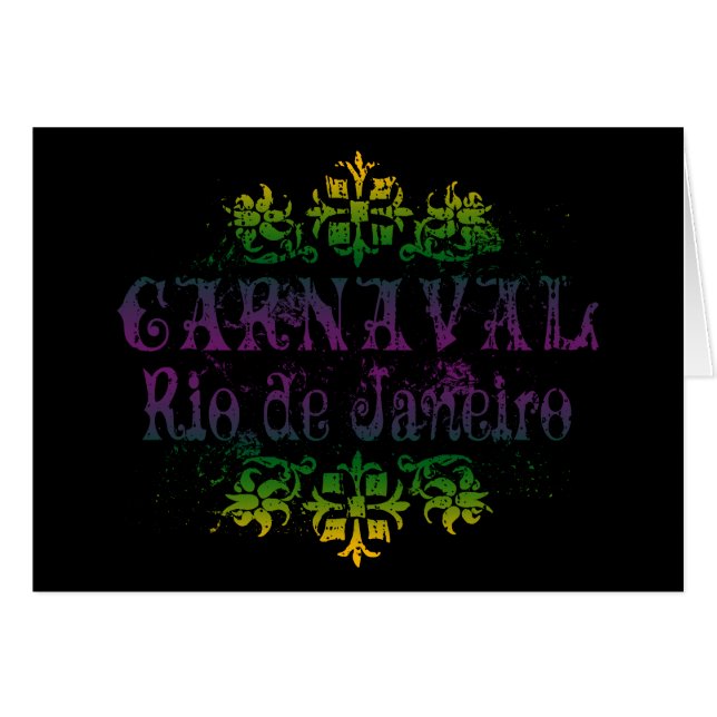 Carnaval Rio de Janeiro (Vorderseite (Horizontal))