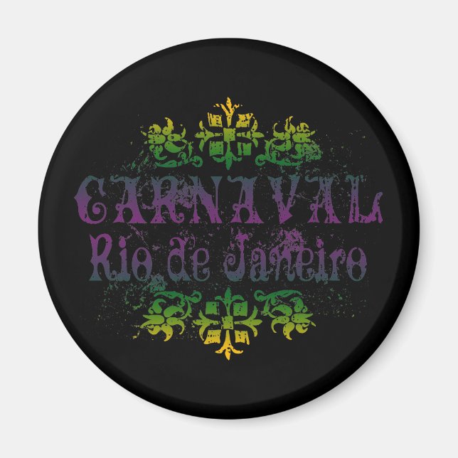 Carnaval Rio de Janeiro Magnet (Vorne)