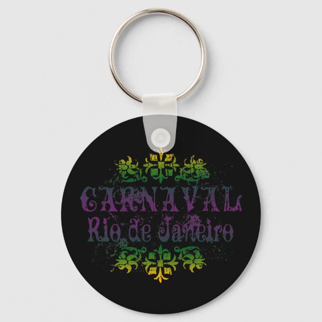 Carnaval Rio de Janeiro Schlüsselanhänger (Vorderseite)