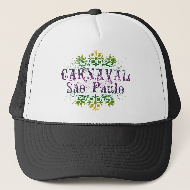 Carnaval Sao Paulo Truckerkappe (Vorderseite)