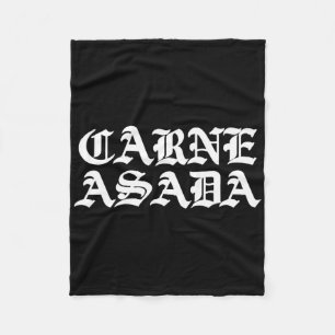 Carne Asada Mexikanisches Essen Bbq Fleecedecke