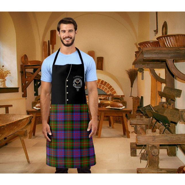 Carnegie Clan Abzeichen & Tartan Kilt Schürze (Von Creator hochgeladen)