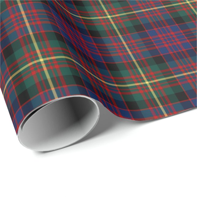 Carnegie Clan Tartan Geschenkpapier (Rolleneckpunkt)