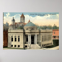 Carnegie Library San Bernardino CA Vintag c1915