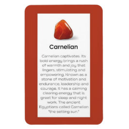 Carnelian Crystal Meaning Juwelier Magnet Sign