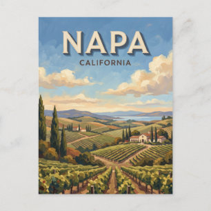 Carneros Napa Kalifornien Postkarte
