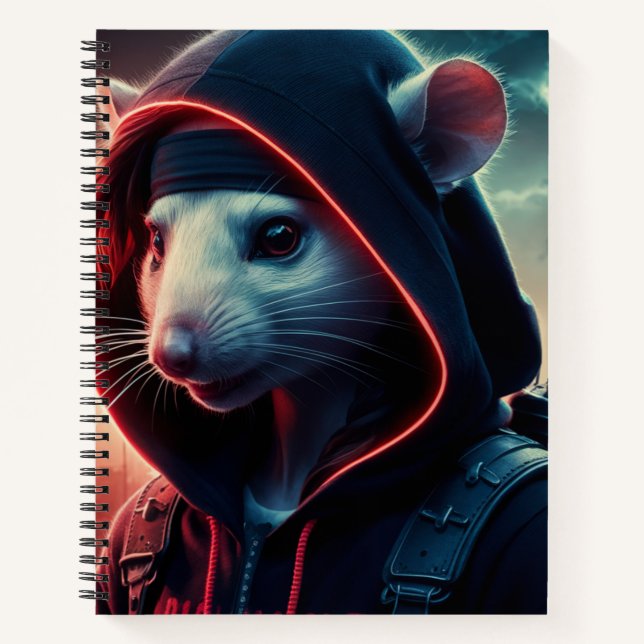 Carnet Apocalypse Ratten Serie 1 Notizbuch (Vorderseite)