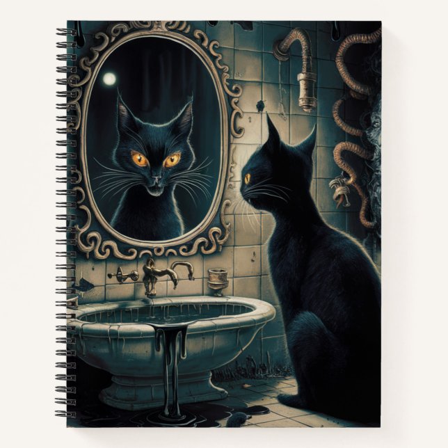 Carnet Black Cat 02 Notizbuch (Vorderseite)