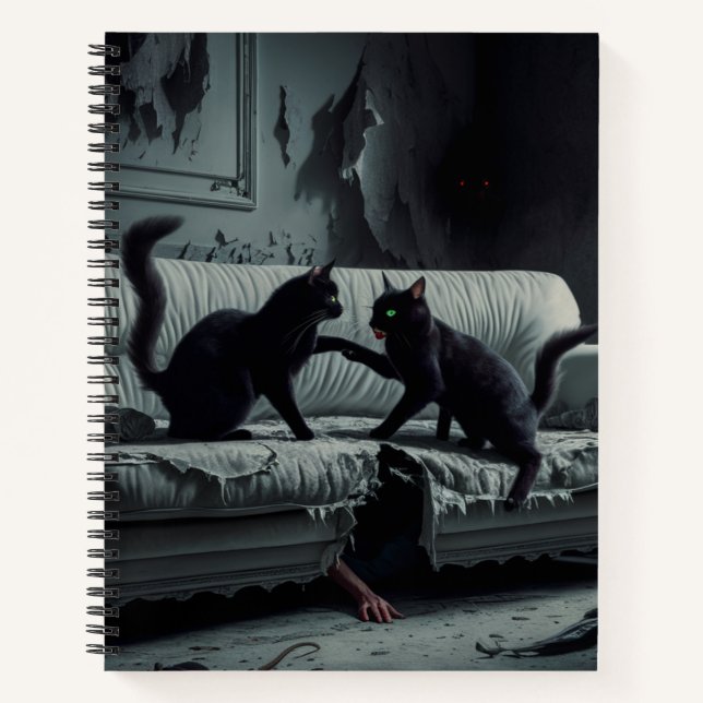 Carnet Black Cat 03 Notizbuch (Vorderseite)