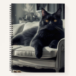 Carnet Black Cat 04 Notizbuch