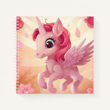 Carnet Cute Licorne Serie 1-4