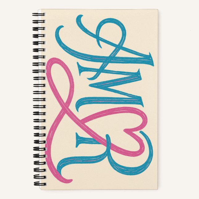Carnet de notes romantique notizbuch (Vorderseite)