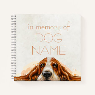 Carnet Dog Memorial Notizbuch