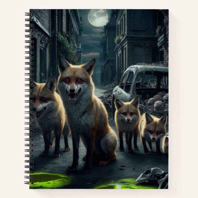 Carnet Fox Notizbuch (Vorderseite)