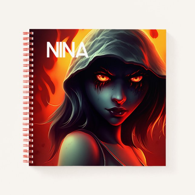 Carnet NINA Notizbuch (Vorderseite)
