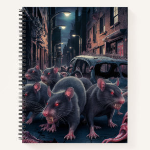Carnet Ratten Notizbuch