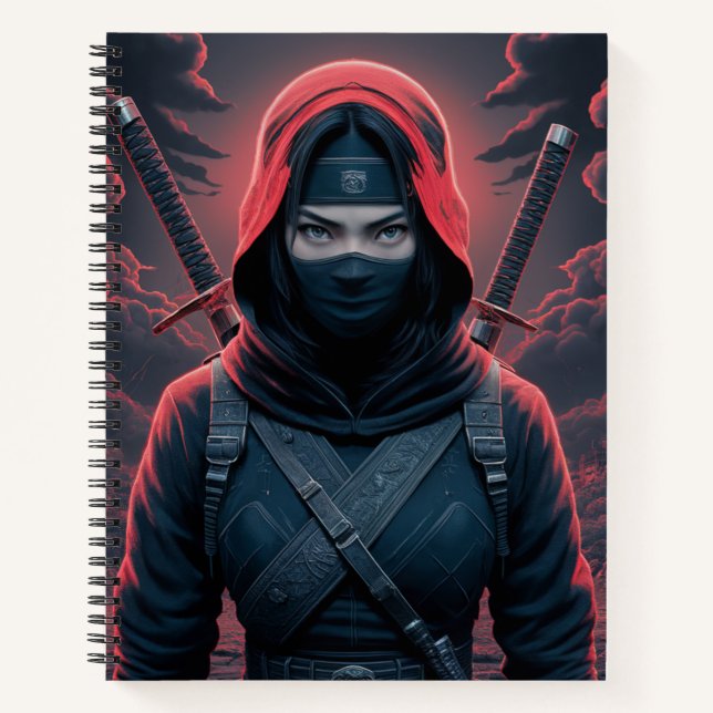 Carnet Serie 1 Ninja 03 Notizbuch (Vorderseite)