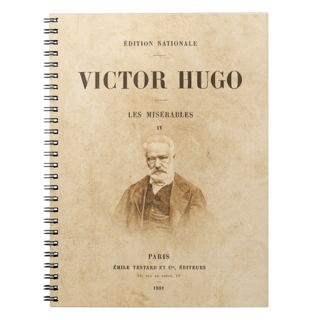 Carnet - Victor Hugo Notizblock (Vorderseite)