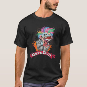 CarnEvil Lustig Horror Gruselig Schrecklich Clown T-Shirt