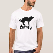Carney Dog Kackend (schwarzes Logo)