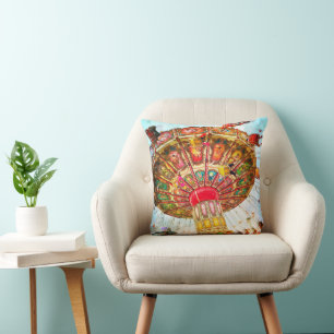 Carnival Amustionspark Swing Rive Bold Simple Kissen