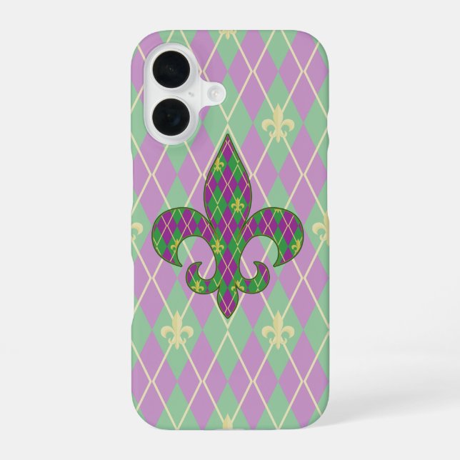 Carnival Argyle Case-Mate Handyhülle iPhone 16 Hülle (Rückseite)