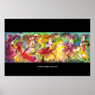 CARNIVAL BALLET / Venezianische Masquerade, Tanz, Poster