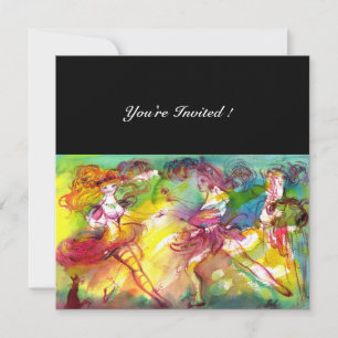 CARNIVAL BALLET / Venezianische Masquerade, Tanzmu Einladung