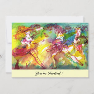 CARNIVAL BALLET / Venezianische Masquerade, Tanzmu Einladung