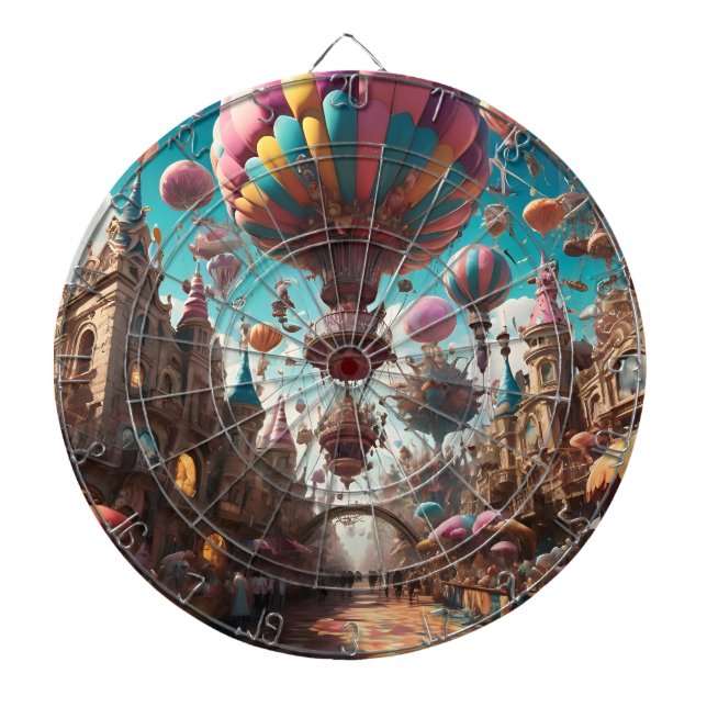 Carnival Balloon Festival Dartscheibe (vorne)