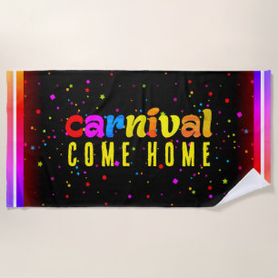 CARNIVAL COME ZUHAUSE STRANDTUCH
