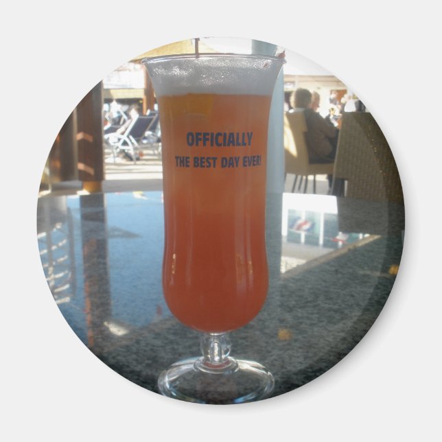 Carnival Cruise - Der beste Tag aller Zeiten! Magnet (Vorne)