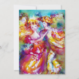 CARNIVAL DANCE 2, lebhaft rosa blau Ankündigung