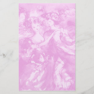 CARNIVAL DANCE 2,sanftes antikes Rosa Briefpapier