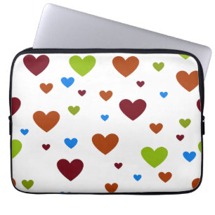 Carnival Dancing Hearts 1 Laptopschutzhülle