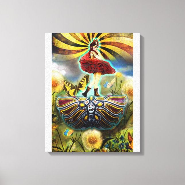 Carnival Fairy Canvas Print Leinwanddruck (Vorderseite)