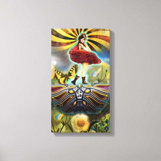 Carnival Fairy Canvas Print Leinwanddruck (Vorderseite)
