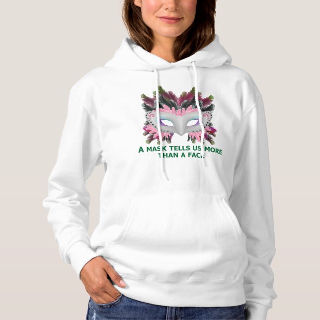 Carnival Festival Thema Design Hoodie (Vorderseite)