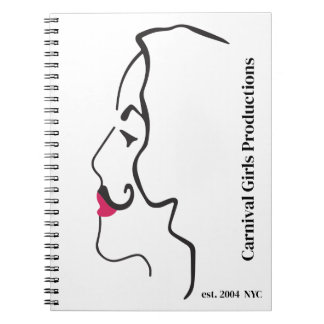 Carnival Girls Productions Silhouette Notizblock