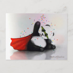 _CarnivaL Hero PaNda_ Postkarte