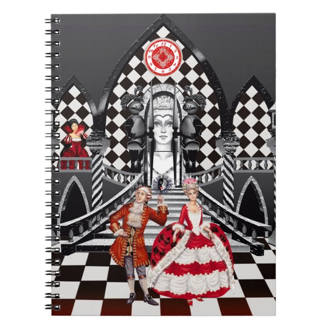 Carnival in a Magical land Notizblock (Vorderseite)