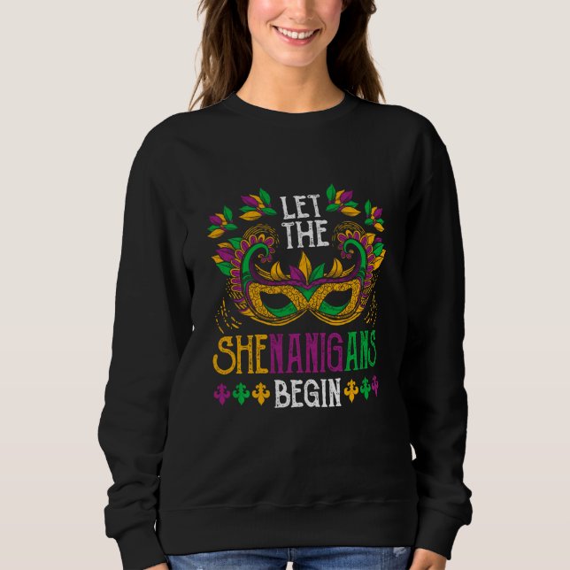 Carnival Lover Idee - Mardi Gras Sweatshirt (Vorderseite)