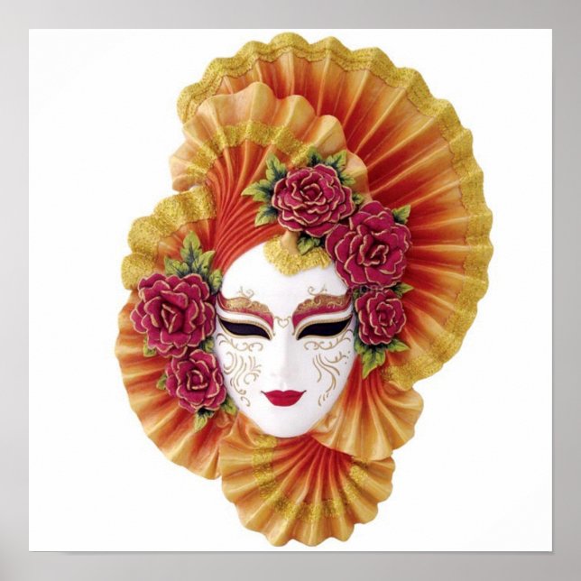 CARNIVAL MASK POSTER (Vorne)